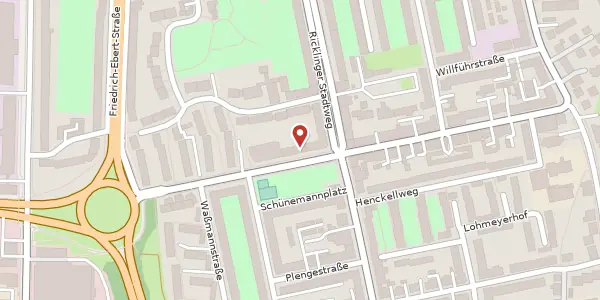 Karte der Umgebung von Pfarrstraße 45, 30459 Hannover