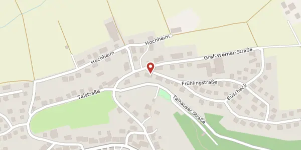 Karte der Umgebung von Sommerhalde 4, 78662 Bösingen
