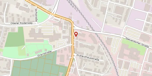 Karte der Umgebung von Landauer Straße 105, 67434 Neustadt