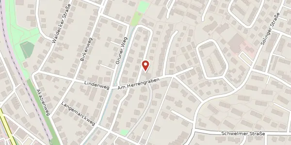 Karte der Umgebung von Elberfelder Straße 2, 34497 Korbach