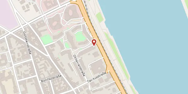 Karte der Umgebung von Gustav-Heinemann-Ufer 92, 50968 Köln