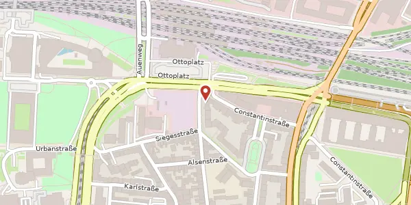 Karte der Umgebung von Neuhöffer Str. 32, 50679 Köln