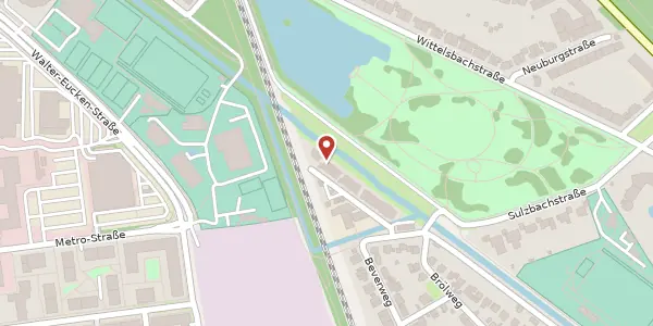 Karte der Umgebung von Sulzbachstr. 38, 40629 Düsseldorf