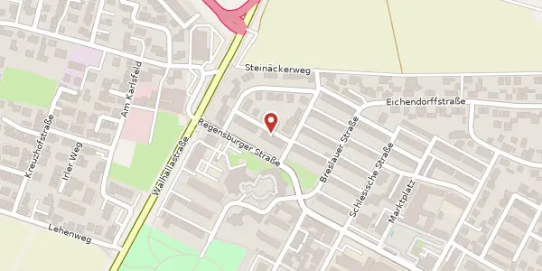 Karte der Umgebung von Egerlandstr. 9, 93073 Neutraubling