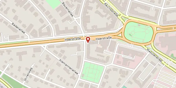 Karte der Umgebung von Frankenallee 18, 14052 Berlin