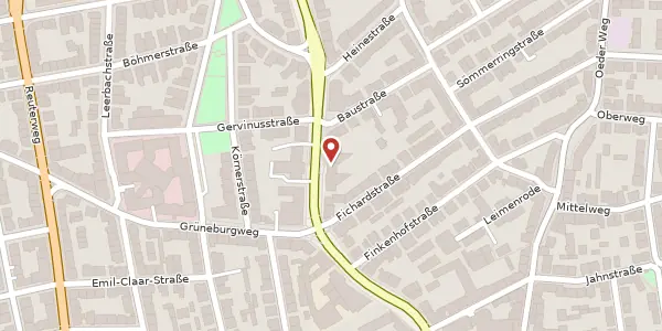 Karte der Umgebung von Eschersheimer Landstr. 50-54, 60322 Frankfurt