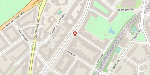 Karte der Umgebung von Eppendorfer Landstraße 48, 20249 Hamburg