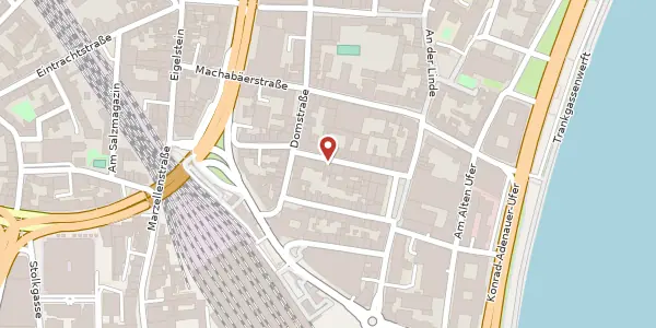 Karte der Umgebung von Jakordenstr. 8, 50668 Köln