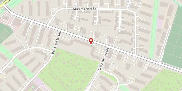 Karte der Umgebung von Holländerstraße 65, 13407 Berlin
