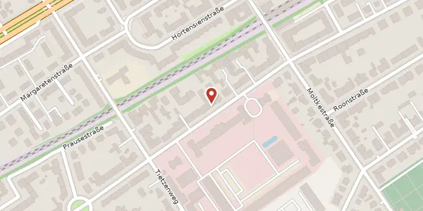 Karte der Umgebung von Gardeschützenweg 86, 12203 Berlin