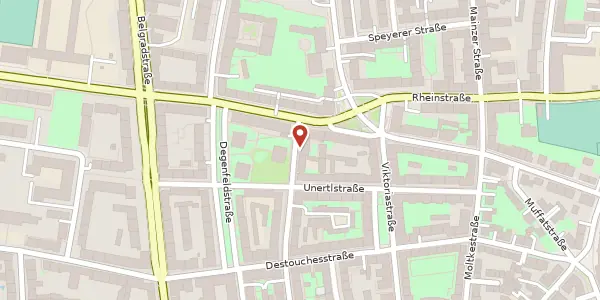 Karte der Umgebung von Ansprengerstr. 22, 80803 München