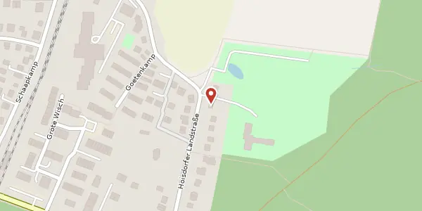 Karte der Umgebung von Hoisdorfer Landstraße 99, 22927 Großhansdorf