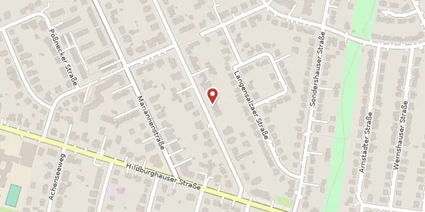 Karte der Umgebung von Zerbster Straße 57, 12209 Berlin