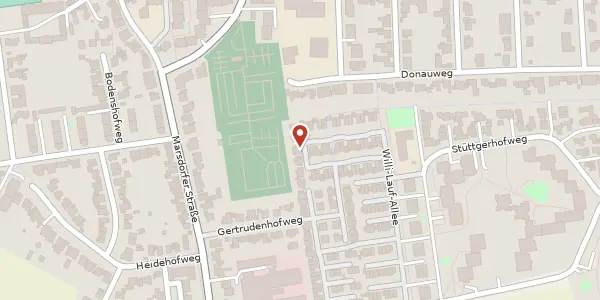 Karte der Umgebung von Otto-Klein-Str. 31, 50858 Köln