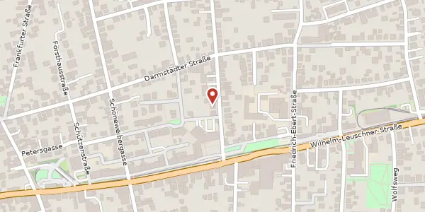 Karte der Umgebung von Hofmannstr. 12, 64347 Griesheim