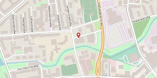 Karte der Umgebung von Lengerckestieg 1, 22041 Hamburg
