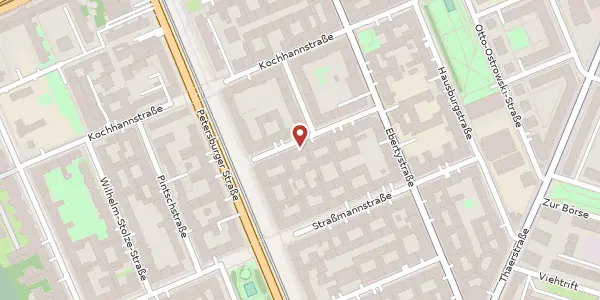Karte der Umgebung von Ebelingstraße 4, 10249 Berlin