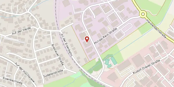 Karte der Umgebung von Siemensstr. 9, 61267 Neu-Anspach