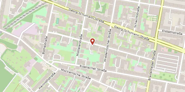 Karte der Umgebung von Kasseler Straße 25, 04155 Leipzig