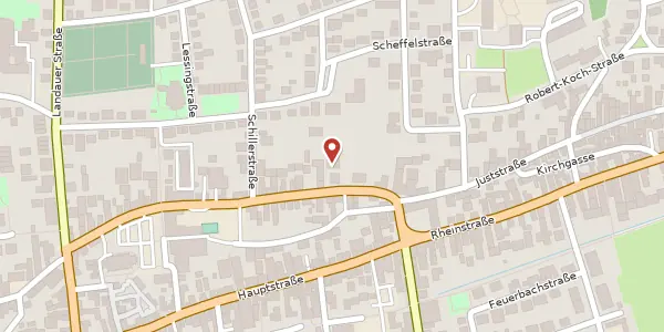 Karte der Umgebung von Marktstraße 51 a, 76870 Kandel (pfalz)