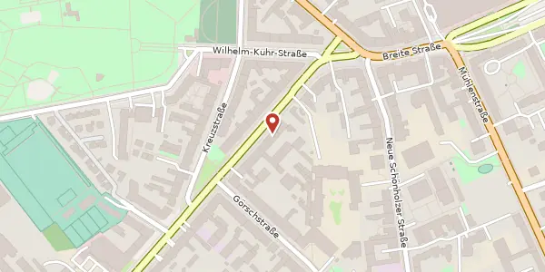 Karte der Umgebung von Wollankstraße 127, 13187 Berlin