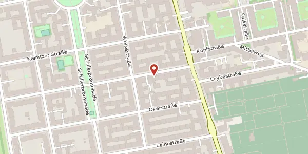 Karte der Umgebung von Allerstraße 43, 12049 Berlin