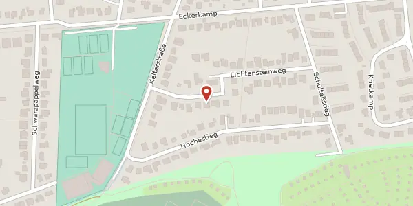 Karte der Umgebung von Lichtensteinweg 25, 22391 Hamburg