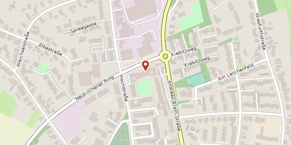 Karte der Umgebung von Andreas-Bräm-Str. 106, 47506 Neukirchen-Vluyn