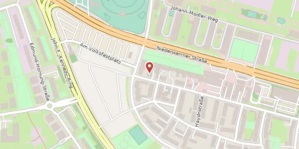 Karte der Umgebung von Hohmannstr. 30, 97421 Schweinfurt