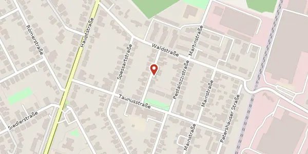 Karte der Umgebung von Odenwaldstr. 3, 63128 Dietzenbach