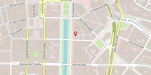 Karte der Umgebung von Königsallee 30, 40212 Düsseldorf