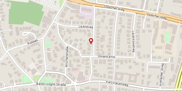 Karte der Umgebung von Grabenstücken 3, 22607 Hamburg