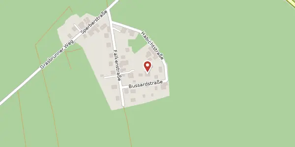 Karte der Umgebung von Bussardstr. 5, 85662 Hohenbrunn