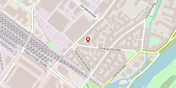 Karte der Umgebung von Ehrengutstr. 1 b, 80469 München