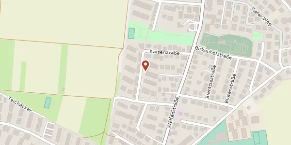Karte der Umgebung von Kaiserstraße 37, 70599 Stuttgart