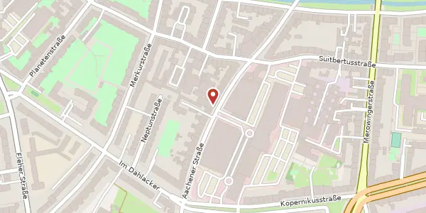 Karte der Umgebung von Aachener Str. 77, 40223 Düsseldorf