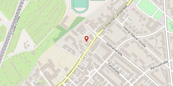 Karte der Umgebung von Ginnheimer Str. 41, 60487 Frankfurt