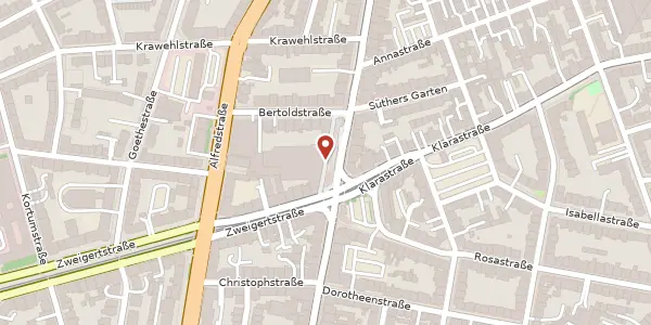 Karte der Umgebung von Rüttenscheider Str. 62, 45130 Essen