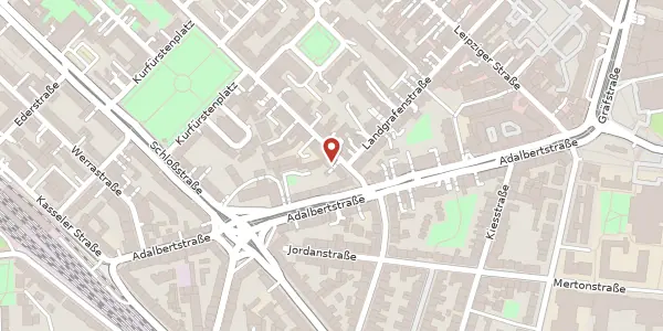 Karte der Umgebung von Große Seestr. 46, 60486 Frankfurt