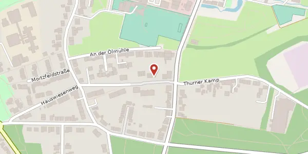 Karte der Umgebung von Fellmühlenweg 8, 51069 Köln