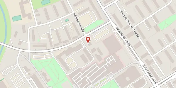 Karte der Umgebung von Albert-Einstein-Straße 1, 02977 Hoyerswerda