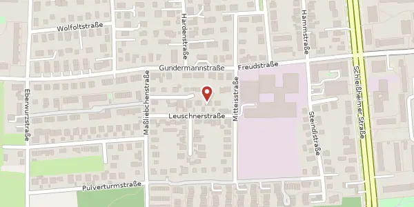 Karte der Umgebung von Leuschnerstr. 20, 80935 München