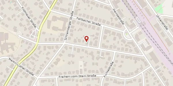 Karte der Umgebung von Heidenheimer Straße 28 a, 13467 Berlin