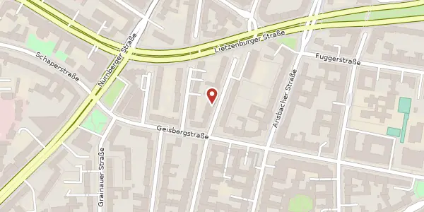 Karte der Umgebung von Ettaler Straße 10, 10777 Berlin