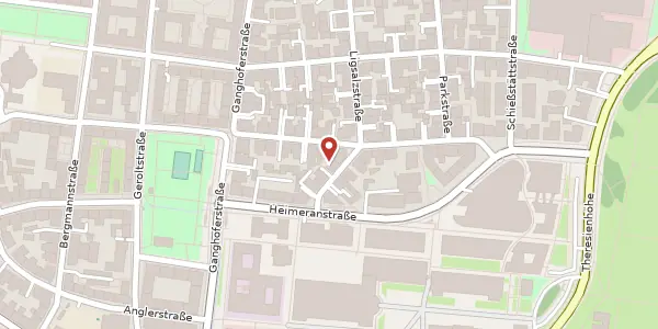 Karte der Umgebung von Ligsalzstr. 40, 80339 München