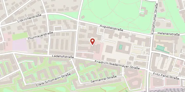 Karte der Umgebung von Augustenstraße 8, 93049 Regensburg