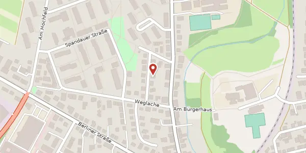 Karte der Umgebung von Charlottenburger Str. 7, 65205 Wiesbaden