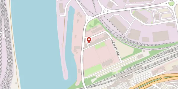 Karte der Umgebung von Hafenstraße 3, 77694 Kehl