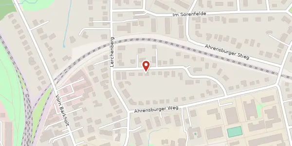 Karte der Umgebung von Alversloweg 19, 22359 Hamburg