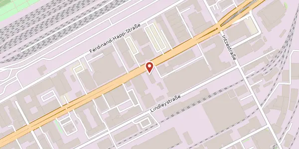 Karte der Umgebung von Hanauer Landstr. 204, 60314 Frankfurt